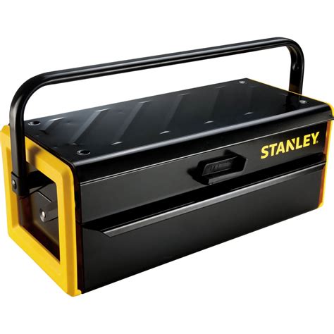 stanley tool box 22 in l metal|stanley tool box price.